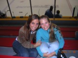 Lisa en ik @ Lynn Icehockey Night