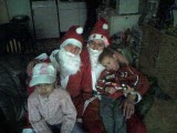 ronald en bayram verkleed als kerstman voor mijn kids!!!!