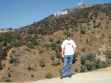 Mike in de Hollywood Hills