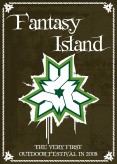 1 van de 6 flyers voor Fantasy island 2008 die het niet gehaald hebben