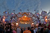 Q-stage by sunset
