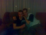 Danny en ik @ Erwin Oudejaarsavond 2007:bier: