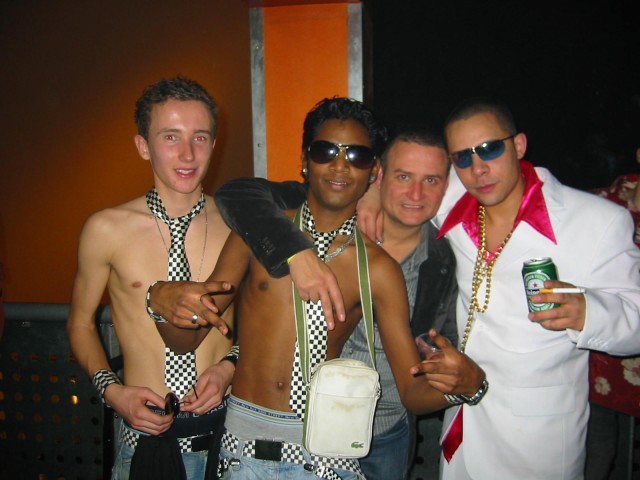 Erwin, Ik, Pavo & Wildstylez :P errug!