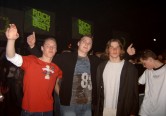 Leon, Ik, Niek en Jan @ Intenze 2004