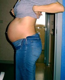 25 Januari 2007 (5 maanden zwanger) :cheer: