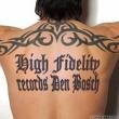 Bovenste tribel + Andere ondertekst -- wordt mijn tattoo