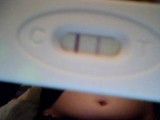 De Eerste Zwangerschaps test gemaakt op 14-10-2008!