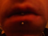 piercing onder lip