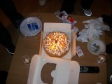geen verjaardag zonder taart!!!:D