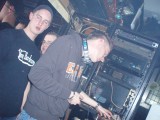 DJ sinaK-E in actie