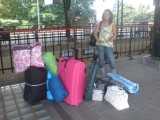 Onze karige bagage 8)