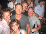 Met m'n party boys @ Space Ibiza