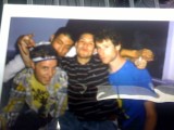 Ik, Jordy, Sean en Jespert, is een foto van een polaroid :P