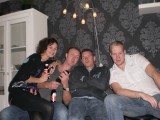 Esther ,Maarten ,Arjan en ik