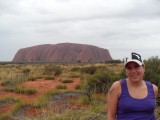 Uluru-Ayer rock. Rond gelopen 12km