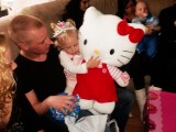 Mooie Hello Kitty van papa en Victoria gekregen! :D