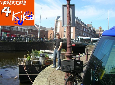 Remco @ Amsterdam before we go to Leeuwarden