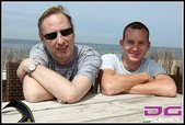 Met Mathijs (Artist  Manager :)) Luminosity Beach Festival 2010, Riche Zandvoort, 03-07-2010