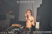 DJ da Dominator in action at B.I.T.C.H