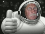 M'n vader.. is astronaut.. :p